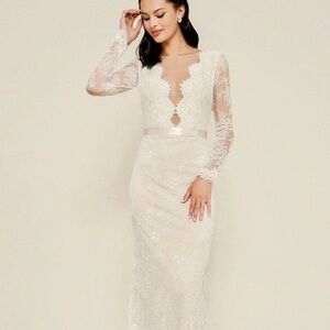 Tadashi Shoji Lace Gown, size 2